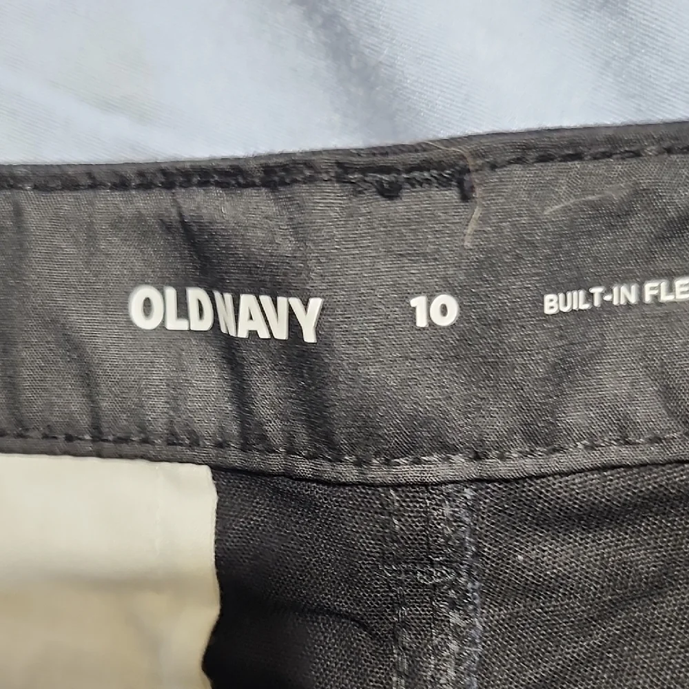 Old Navy Black Shorts with Adjustable Waist